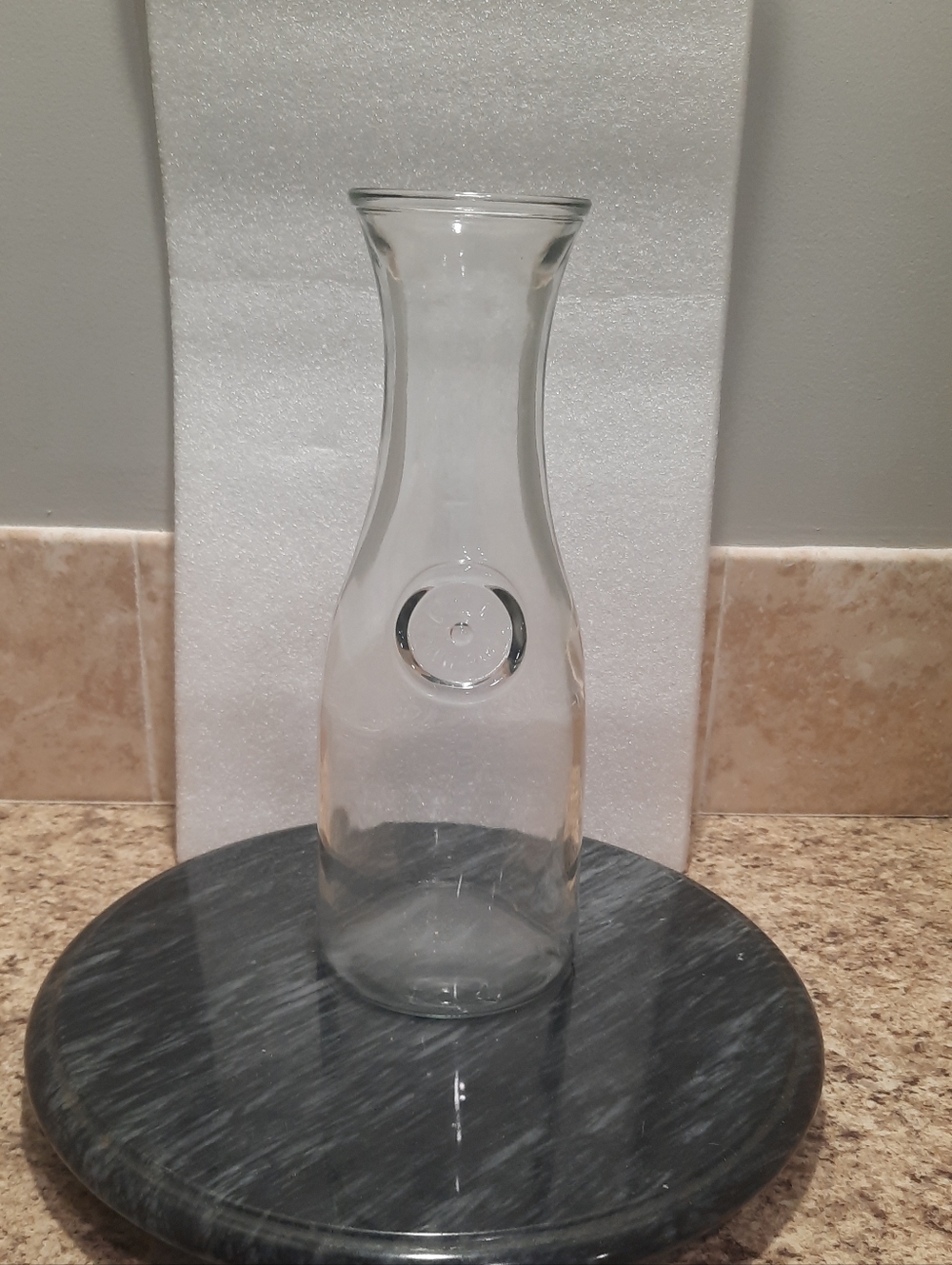 Anchor Hocking Clear Glass Carafe